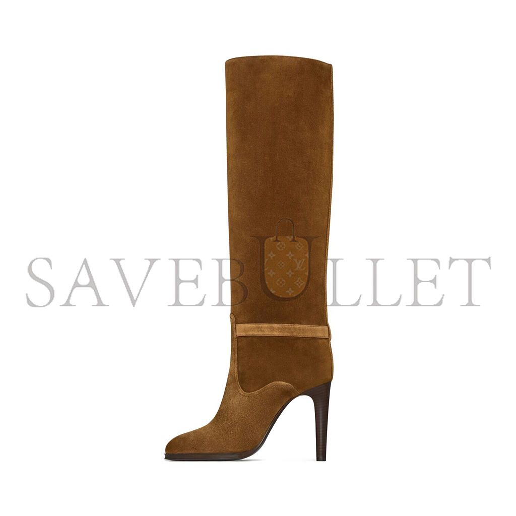 YSL DIANE BOOTS IN SUEDE 7437970LI002701